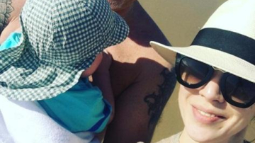 Пресняков и Подолдьская отмечают очередную мини-дату сына