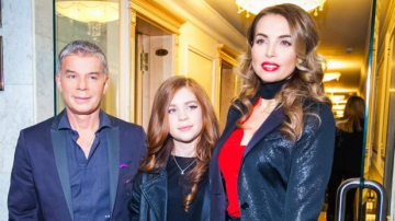 Fiica interpretului Oleg Gazmanov este o adevarata domnisoara