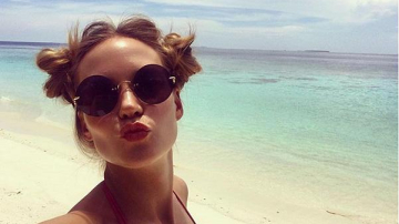 Глюк'oZa снялась топлесс на Мальдивах