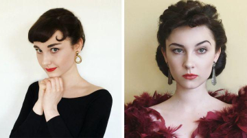 Блогер удивила интернет точностью перевоплощения в киноидолов