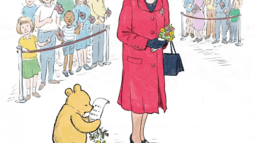 Вышла новая книга о Винни-Пухе, приуроченная к 90-летию самого мишки и королевы Елизаветы