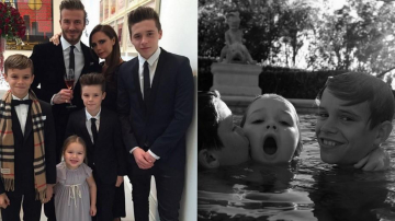 Vogue a publicat fotografii emoționante în care apar toții copiii Beckham