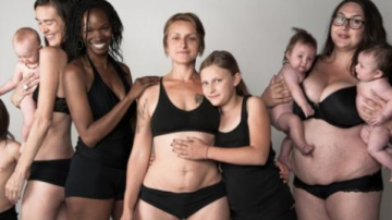 Proiect fotografic ”Corpul mamei”. Ce face graviditatea cu corpul femeii