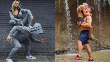 Doi îndrăgostiți din SUA cuceresc spațiul virtual cu antrenamentele pe care le fac împreună