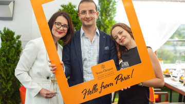 S-a deschis terasa de vară Veuve Clicquot Roof Garden