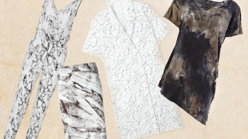Tendințe: în modă au intrat imprimeurile marmură