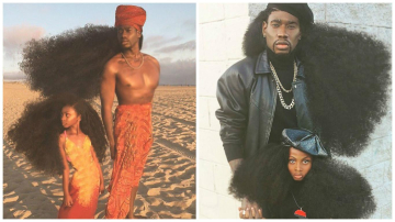 Отец и дочь, чьи прически свели с ума весь мир