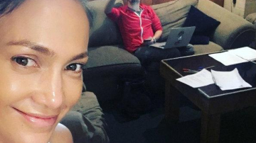 Jennifer Lopez, fara pic de machiaj. Vezi cum arata diva la 46 de ani