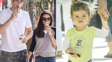 Мила Кунис рассказала об отношениях с Эштоном Катчером и характере их дочки