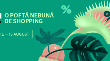 Poftele nebune de cumpărături se împlinesc vara la mall!