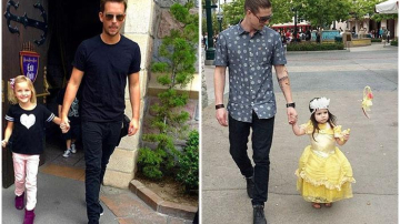 Счастливые отцы с детьми в Диснейленде: новый тренд в Instagram