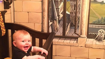 Американец обустроил детскую сына в стиле фильмов о Гарри Поттере