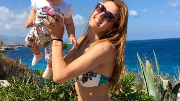 Tatiana Heghea impreuna cu familia in vacanta