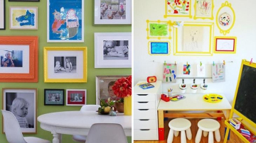 6 moduri inedite de a păstra desenele copilului dumneavoastră