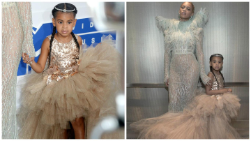 Уже в кутюре! 4-летняя дочь Бейонсе вышла в свет в платье за $11 тысяч