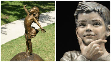 Почти живые: невероятно реалистичные скульптуры о счастливом детстве