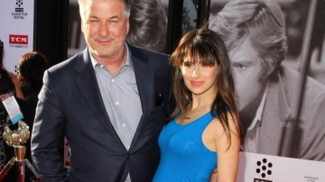 Спортивный папа: Алек Болдуин использует ребенка вместо штанги