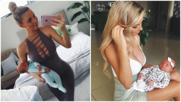 Модель поразила своей фигурой через 2 недели после родов