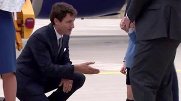 Prințul George l-a refuzat pe premierul Canadei