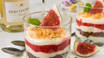 Desert de cremă de brânză cu biscuiți de ciocolată