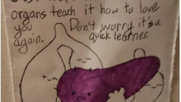 Записка дочери больному отцу умилила Интернет