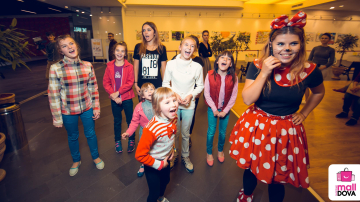 „Zâmbete de copil” și magie adevărată la Shopping MallDova