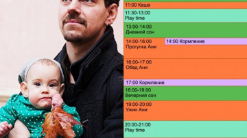 Молодой отец наглядно показал, как непросто нянчиться с малышом