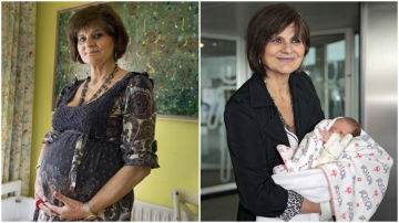 Испанка стала матерью в 62 года