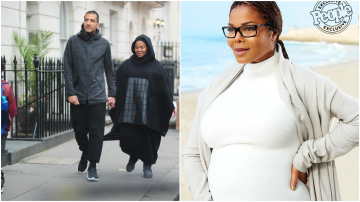 В Сеть попали первые фото беременной Джанет Джексон в мусульманском наряде