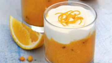 Mix portocaliu – desert cu vitamine