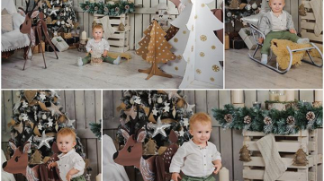 Зимняя фотосессия и зимние интерьеры от фотостудии Fotomax