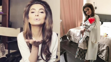 Felicia Sîrbu și-a botezat fetița în Odesa! Ce ținută frumoasă a purtat micuța Casandra