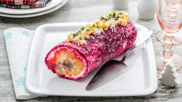 Ruladă cu hering sărat