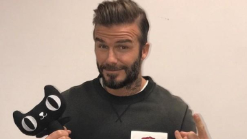 Татуировки Бекхэма «оживили» в проекте против насилия над детьми