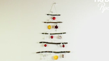 Idee de alternativă pentru bradul de Crăciun!