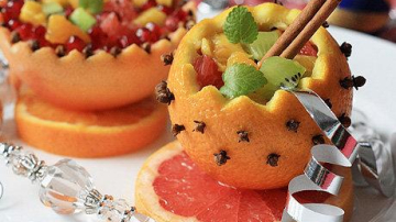 Desert de Revelion cu portocale