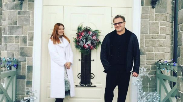 Наталья Подольская и Владимир Пресняков показали, как украсили дом к Новому году