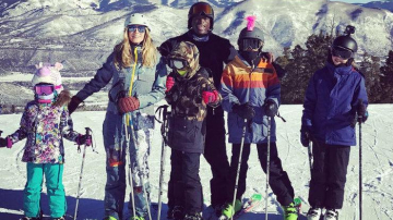 Хайди Клум проводит рождественские каникулы вместе с экс-супругом Силом и детьми