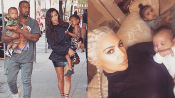 Kim Kardashian, în prima imagine de familie din 2017. Cât de mari i-au crescut copiii