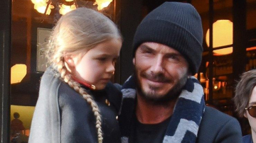 Дэвид Бекхэм гордится своей дочкой