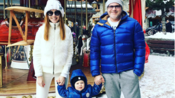 Наталья Подольская делится фотографиями семейного отдыха в Альпах