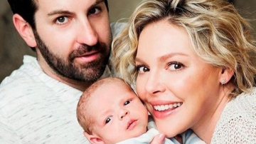 Кэтрин Хейгл впервые показала новорожденного сына