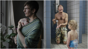 Папа рядом: Фотопроект об отцах, ушедших в декрет