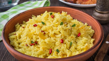 Orez cu portocale și ghimbir