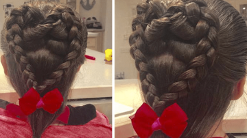 Папы-одиночки провели конкурс на лучшую прическу для дочери