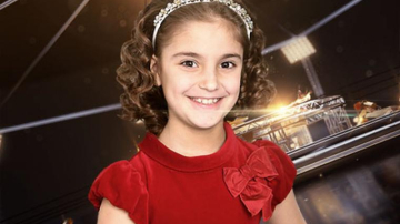 O fetiță de 8 ani din Moldova a apărut într-un show de talente din Rusia