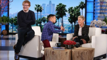 Un băiețel de 8 ani a cântat piesa lui Ed Sheeran în direct la TV! Ce reacție a avut când artistul îi apare în spate