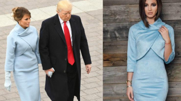 Ольга Бузова выдала дизайн платья Мелании Трамп за свой