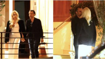 Lady Gaga, surprinsă sărutându-se cu noul iubit