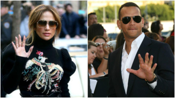 У Дженнифер Лопес роман с 41-летним бейсболистом Алексом Родригесом